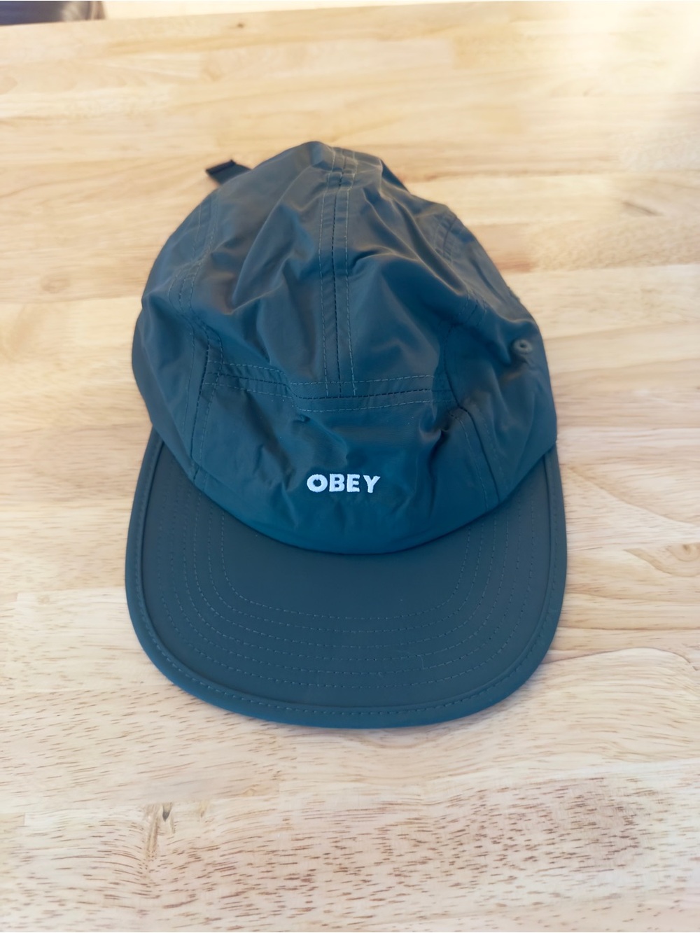 OBEY Men's Forest Green Five-Panel Cap